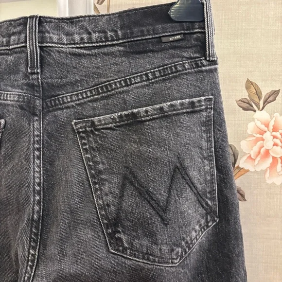 Mother Tomcat Ankle Jeans, 30, color On the Fly or grey, high rise - Picture 3 of 10